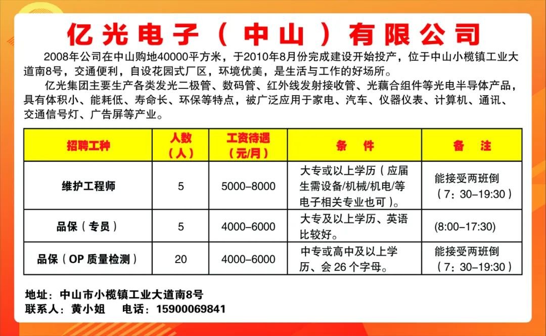 西山镇最新招聘信息总览