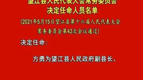 望江县发展和改革局人事任命揭晓，塑造发展新篇章